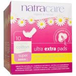 Natracare Ultra Extra Pads Super - 10 Pads