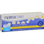 Natracare Organic Non Applicator Tampon Super - 20 Tampons