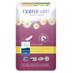 Natracare Maxi Pads Night Time - 10 Pads