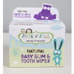 Jack N Jill Natural Baby Gum & Tooth Wipes - 25Sachets