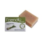 Friendly Soap Natural Lemongrass & Hemp Soap - 95 g