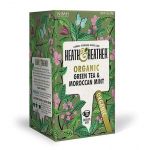 Heath And Heather Organic Green Tea & Moroccan Mint - 20 Bags