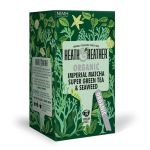 Heath And Heather Organic Super Green Tea Matcha & Seaweed - 20 Bags