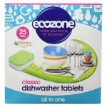 Ecozone Dishwasher Tablets All In One 25Tablets