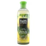 Faith In Nature Lemon & Tea Tree Shower Gel & Foam Bath 400ml