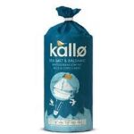Kallo Jumbo Rice Cakes - Sea Salt & Balsamic Vinegar 127g