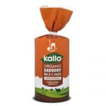 Kallo Savoury Rice Cakes 110g