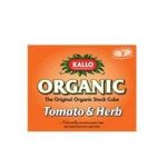 Kallo Tomato & Herb Stock Cubes 66g