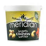 Meridian Cashew Butter Smooth 100% Nuts 1kg