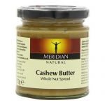 Meridian Natural Crunchy 100% Cashew Butter 170g