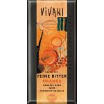 Vivani Fine Dark Orange Chocolate With 72% Cocoa 100g
